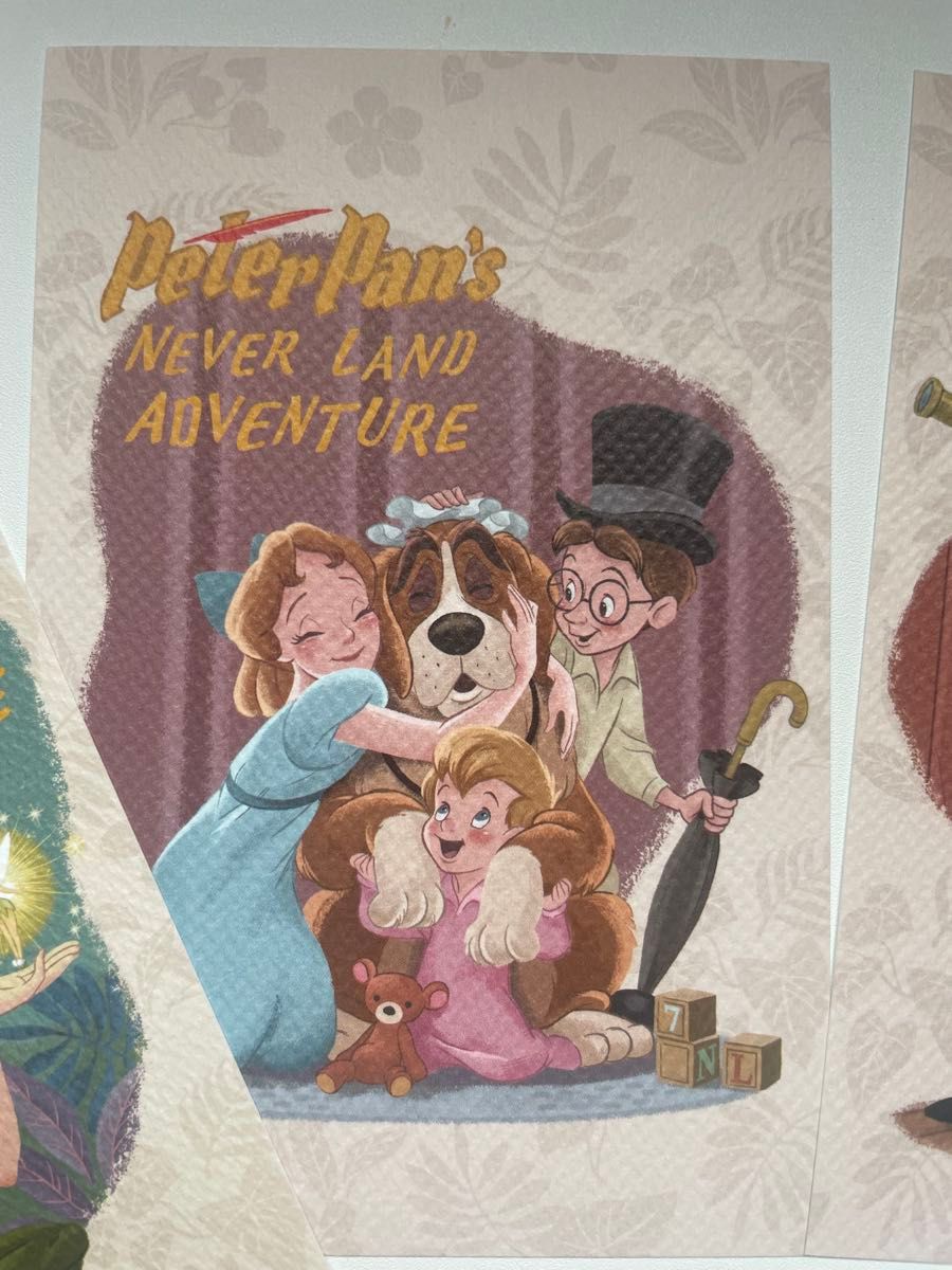 ディズニーシー ピーターパン ポストカード ネバーランド