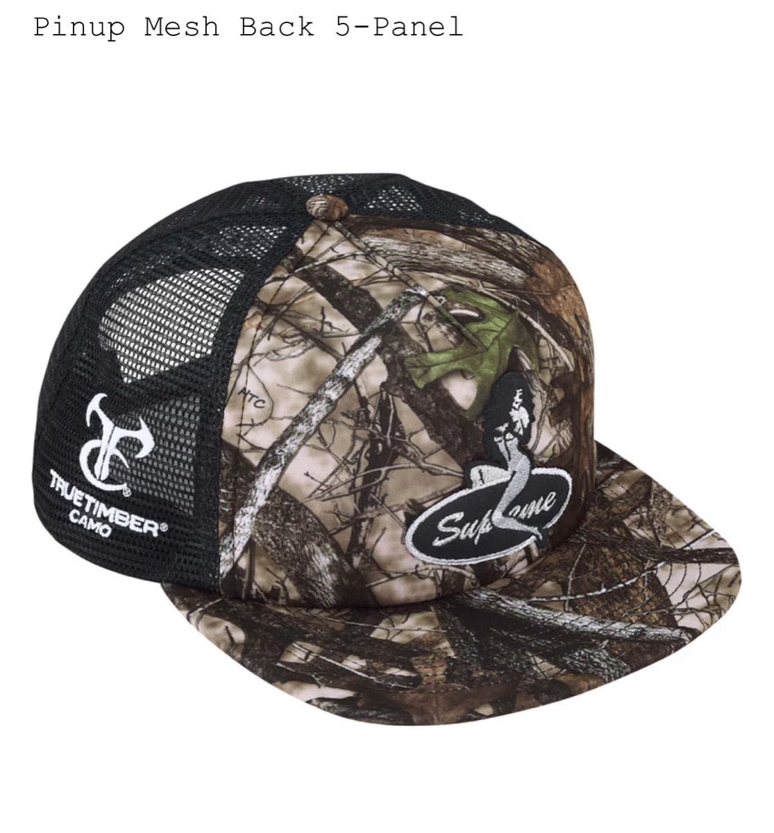 Supreme Pinup Mesh Back 5-Panel シュプリーム ピンナップ メッシュ