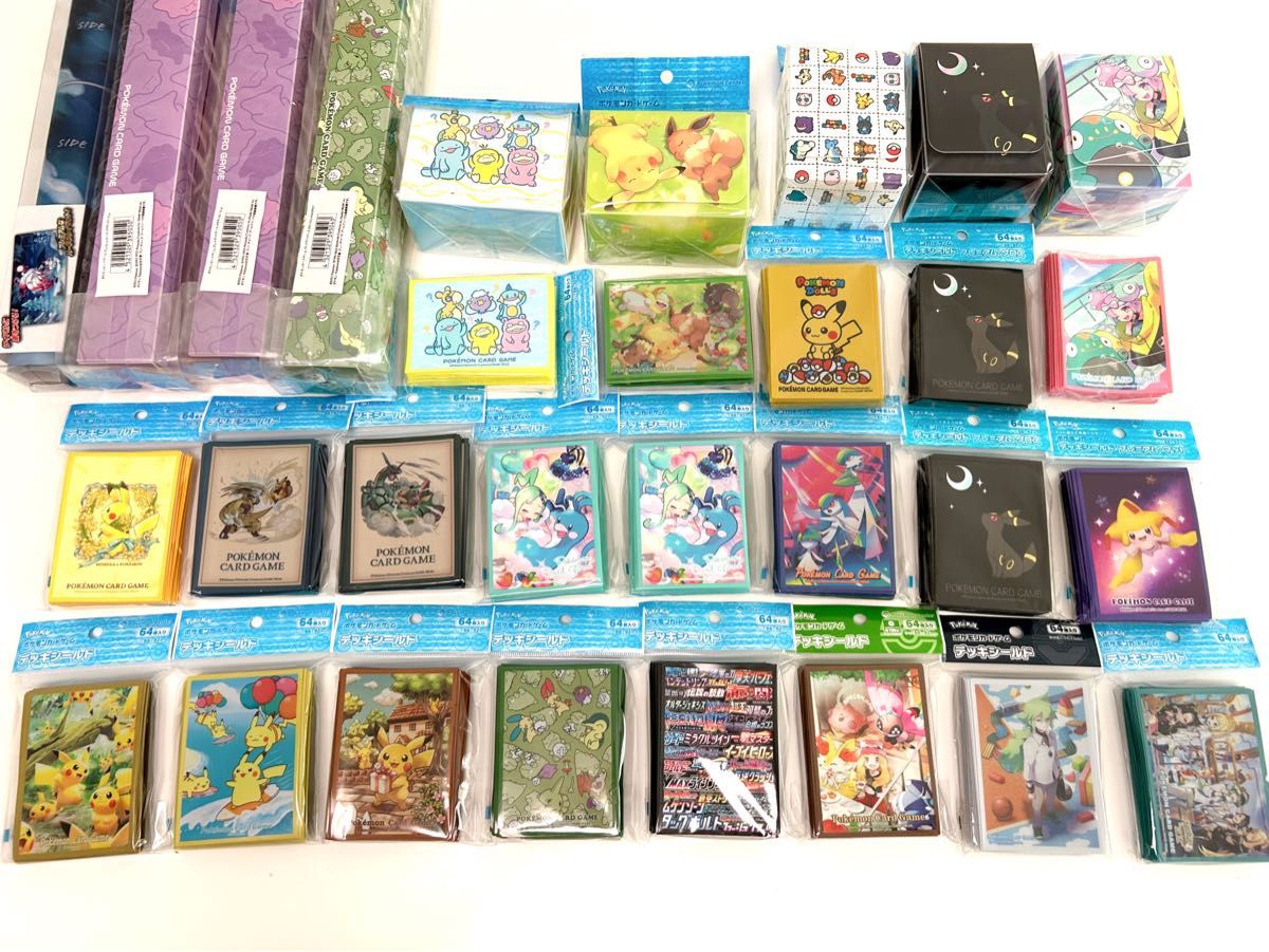 ポケモンカードゲーム 引退品 カードスリーブ デッキシールド デッキ