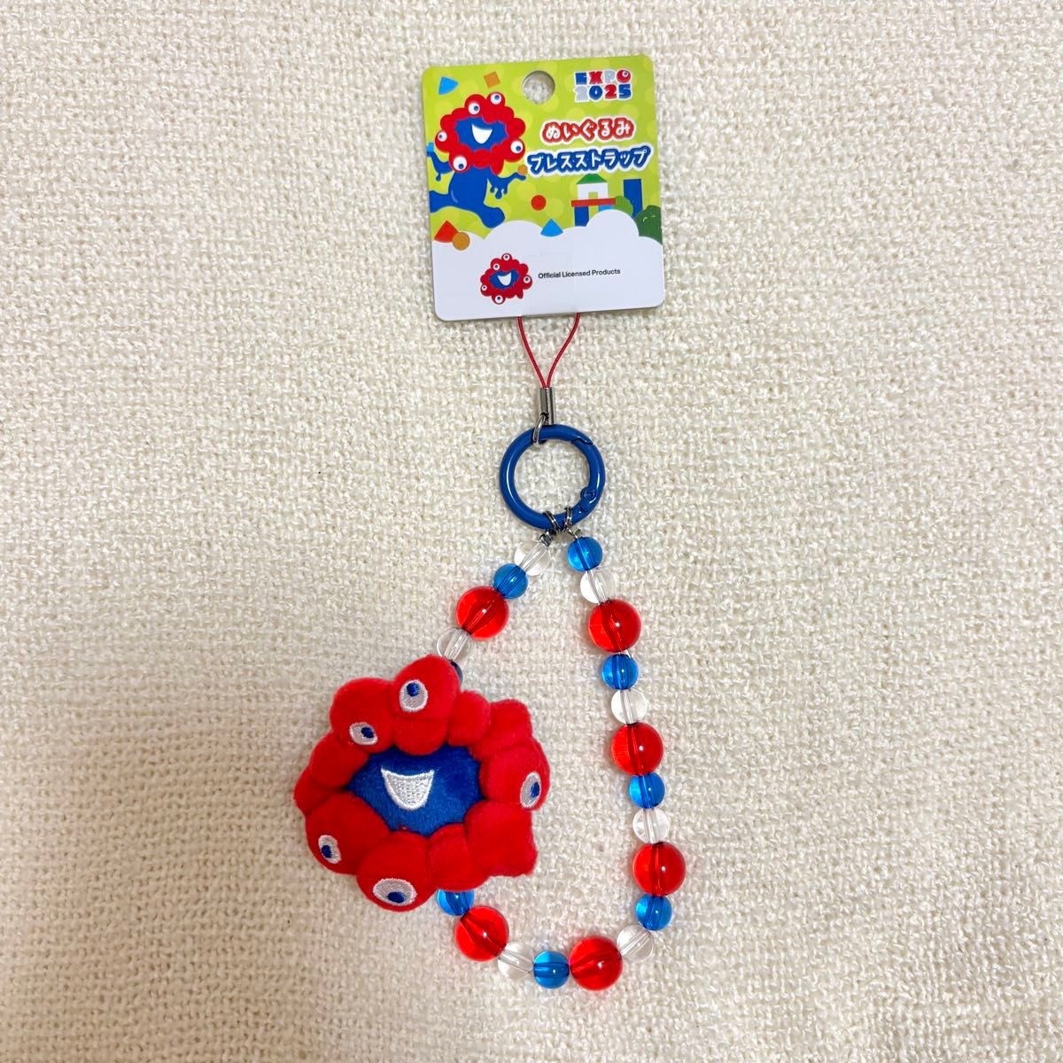 新品未使用】大阪万博 ミャクミャク ぬいぐるみブレスストラップ