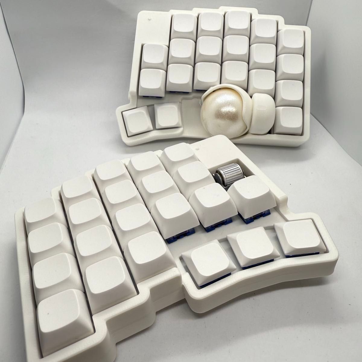 roBa 無線接続 左右分割 トラックボール キーボード 組立て済み｜Yahoo