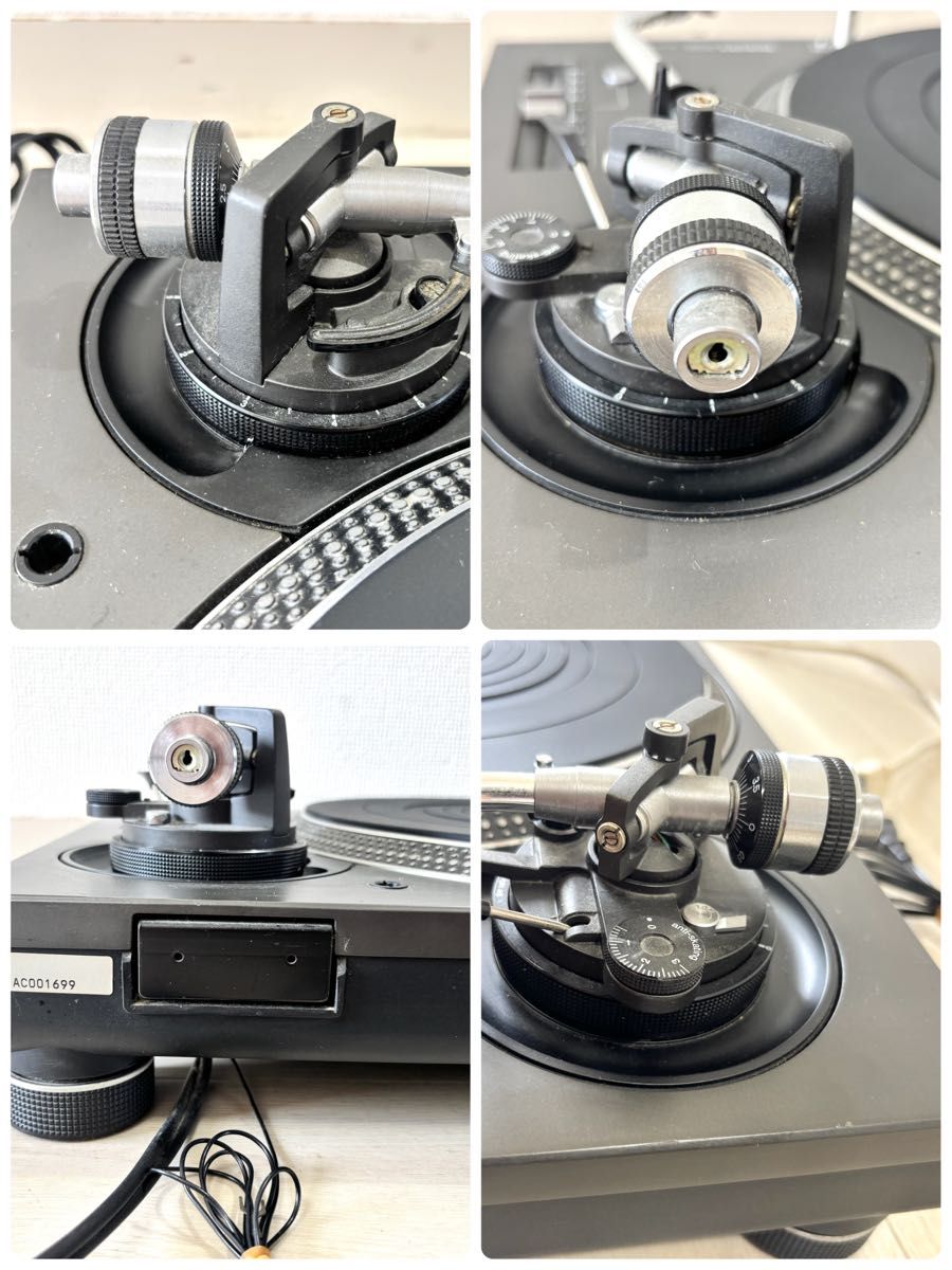 カートリッジ付】Technics SL-1200MK3D ブラック 動作確認 Ortofon