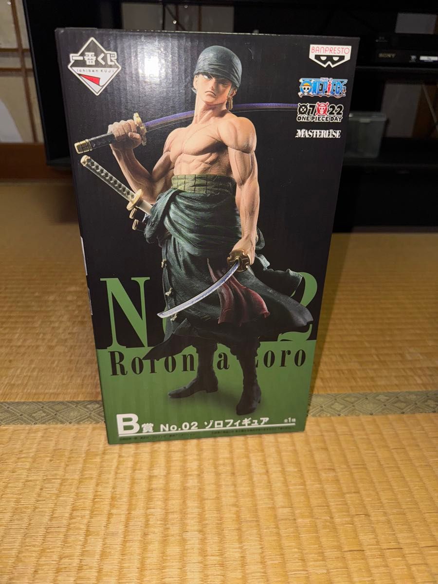 ONE PIECE ワンピース 一番くじ THE BEST EDITION MASTERLISE B賞 ゾロ