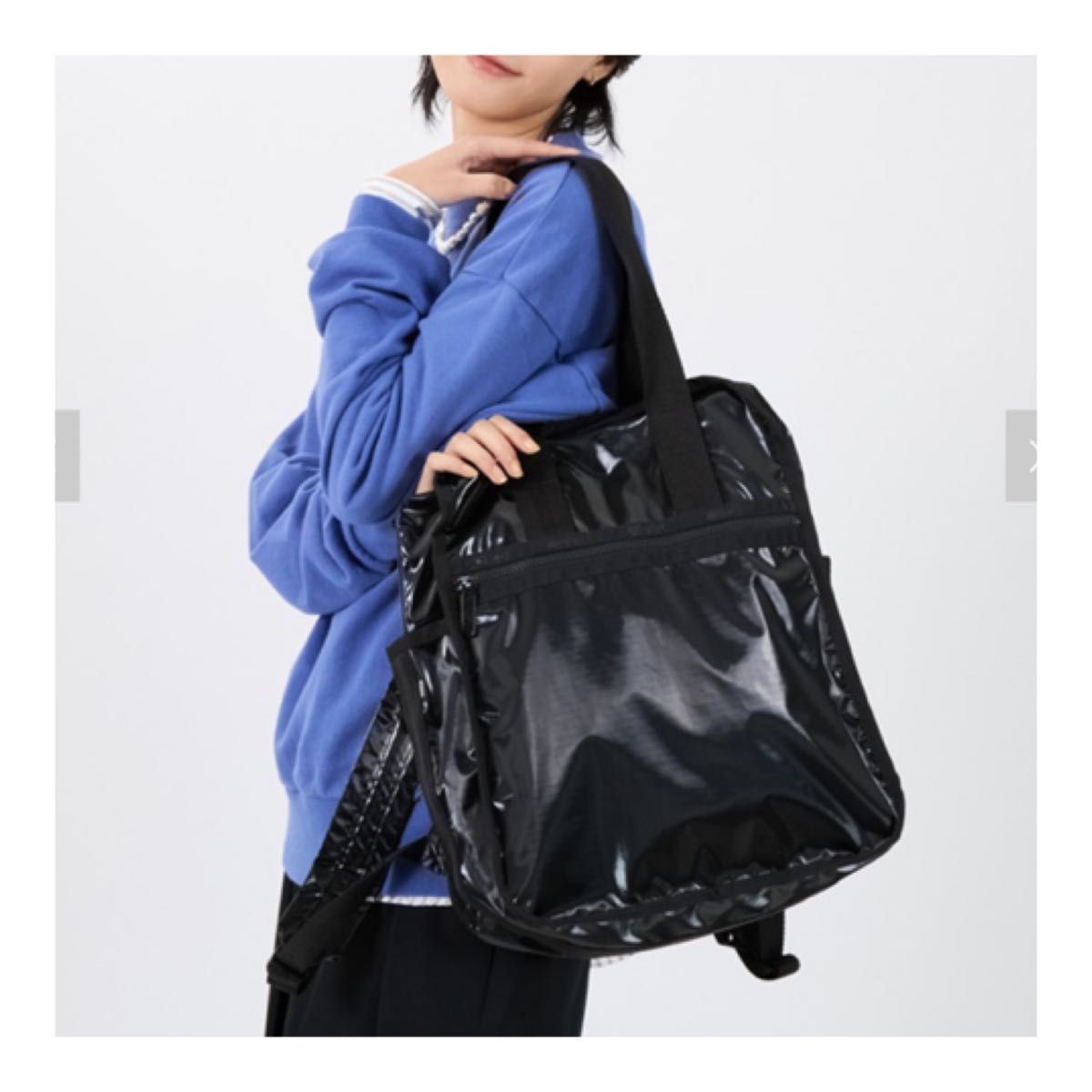 レスポートサック ひとりっぷ リュック テンチ ブラック系 URBAN