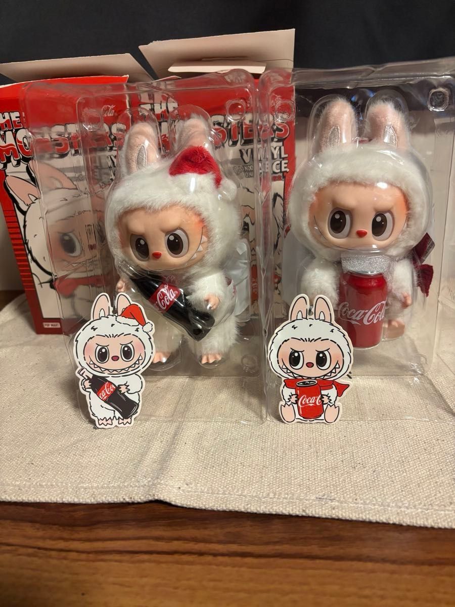 The Monsters Coca-Cola 2体セット 未使用 ラブブコーラ｜Yahoo!フリマ