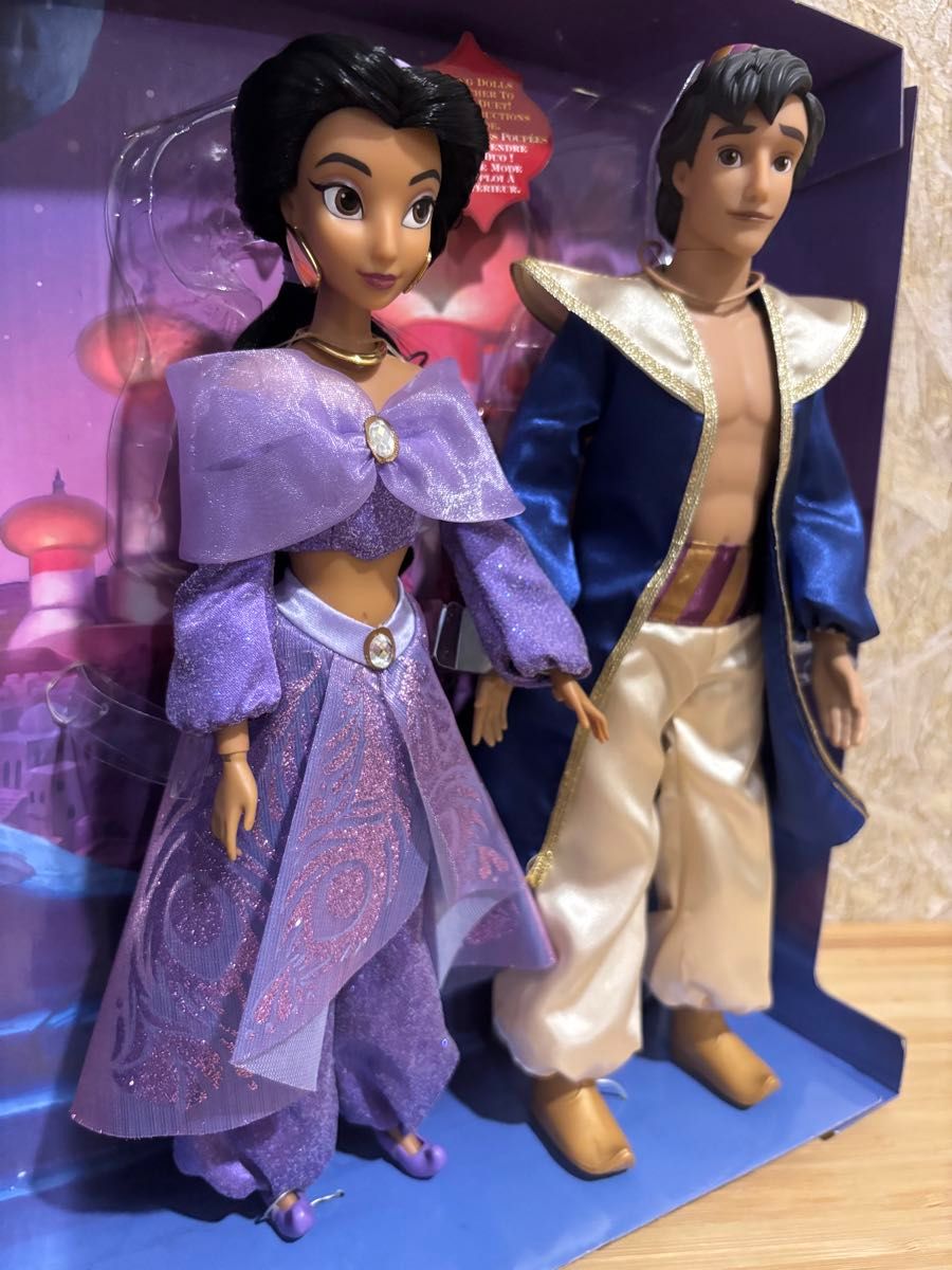 アラジン ジャスミン シンギング ドール セット ディズニープリンセス