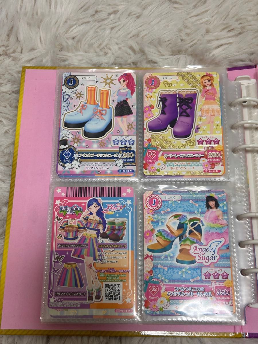 アイカツ アイカツカード まとめ売り 75枚 バインダー｜Yahoo!フリマ