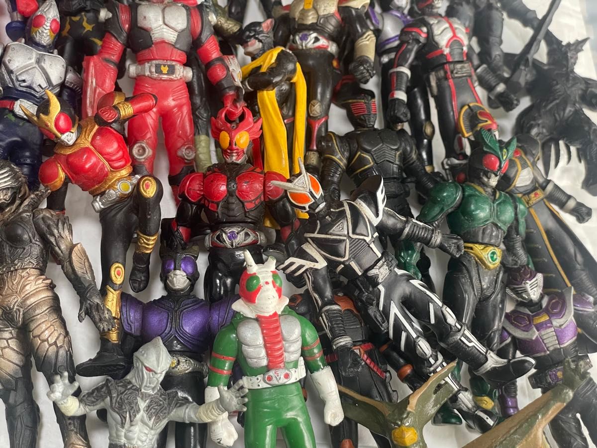 ウルトラマン 怪獣 仮面ライダー ソフビ フィギュア大量 まとめ売り 計