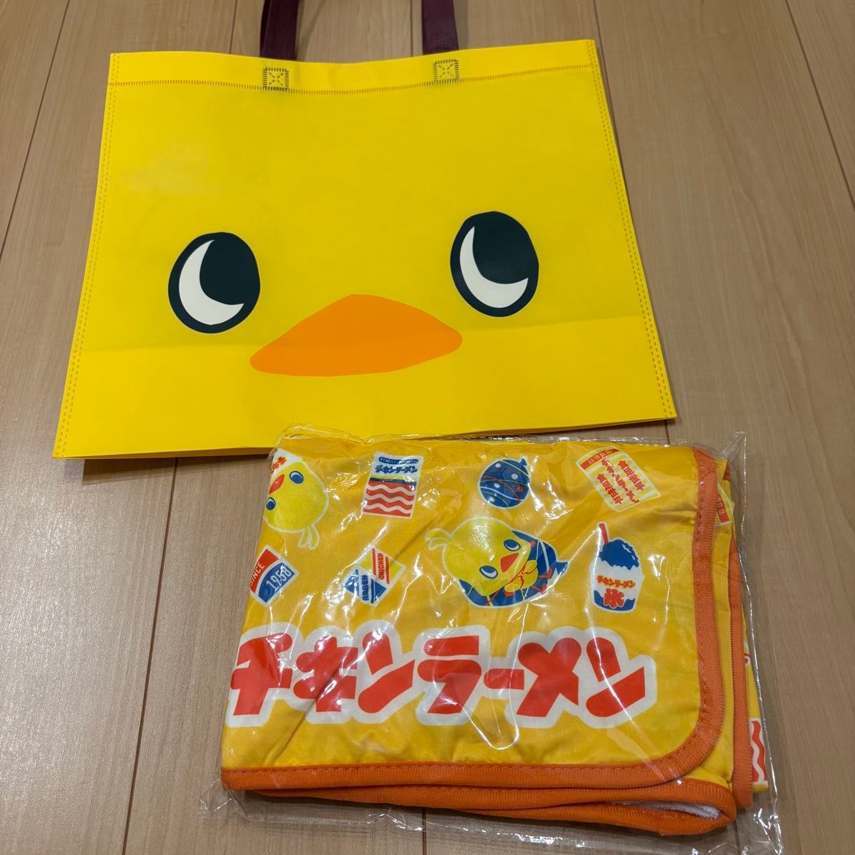 チキンラーメン ひよこちゃん冷感ブランケット 日清食品｜Yahoo!フリマ