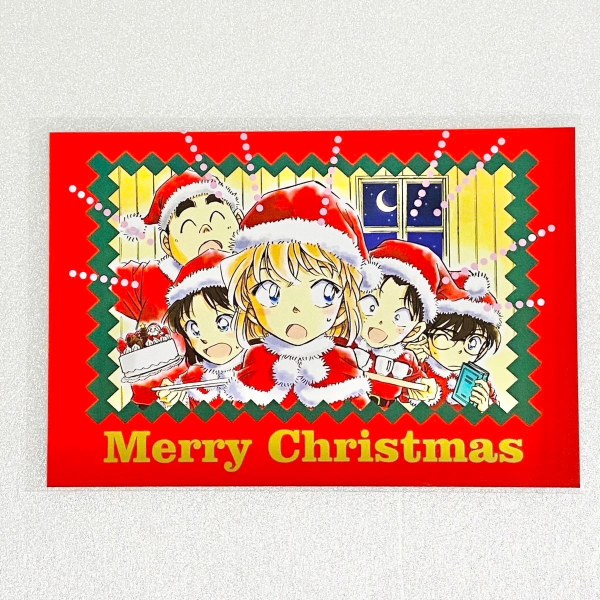 名探偵コナン コナン探偵社 灰原哀 ポストカード クリスマス｜Yahoo