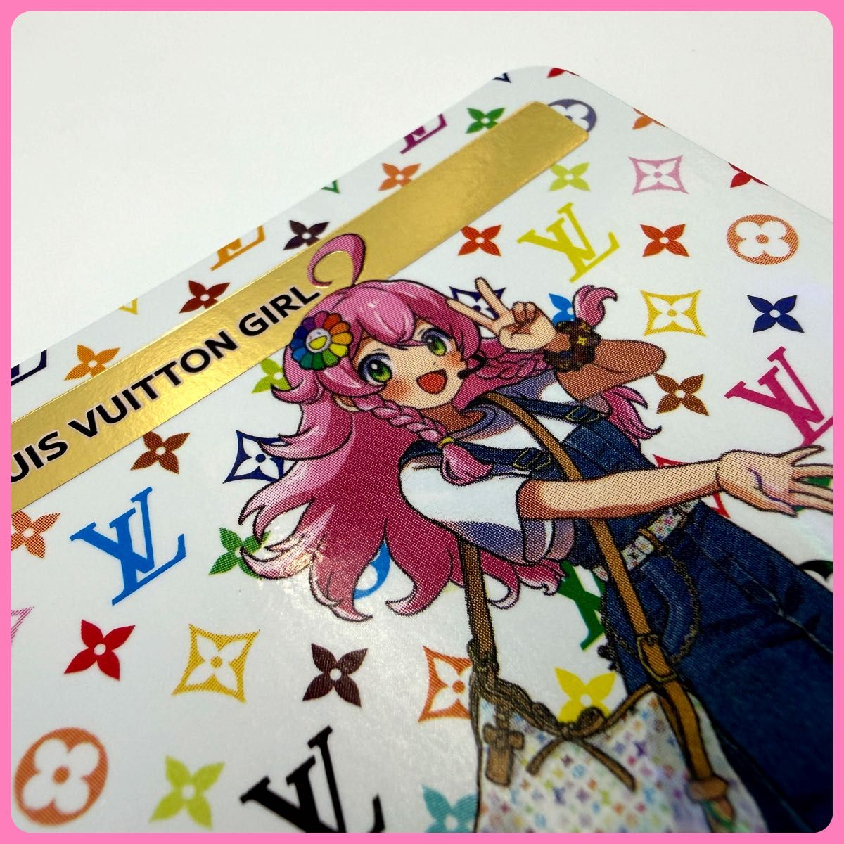 ルイヴィトン 村上隆 LOUIS VUITTON GIRL コレクティブルカード 49番