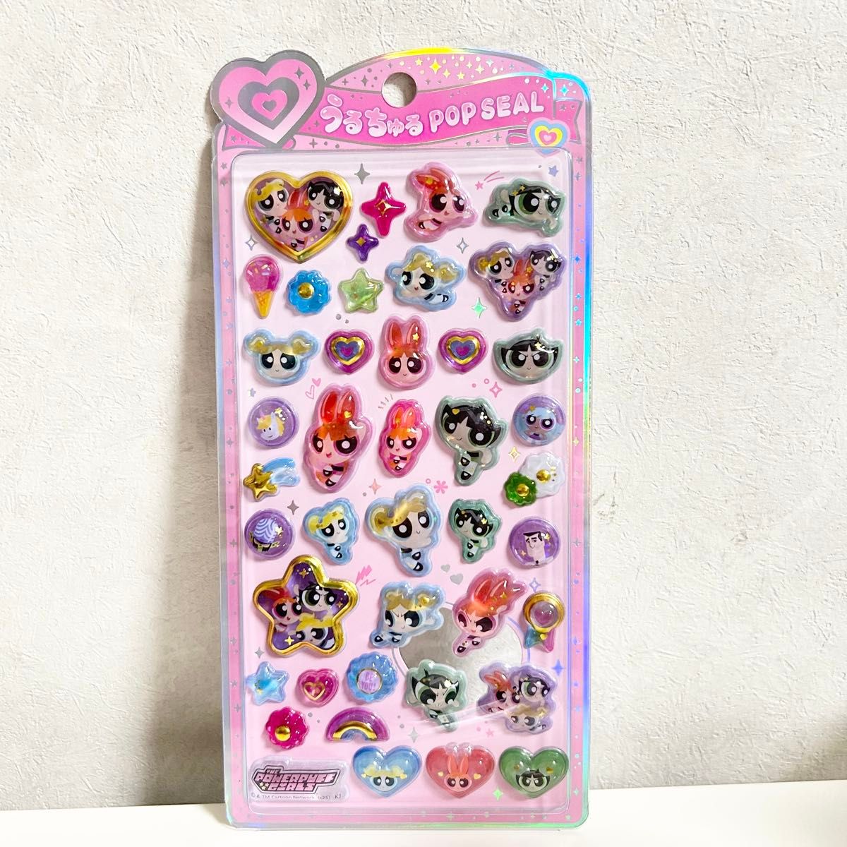 パワーパフガールズ うるちゅるポップシール うるちゅるPOPシール