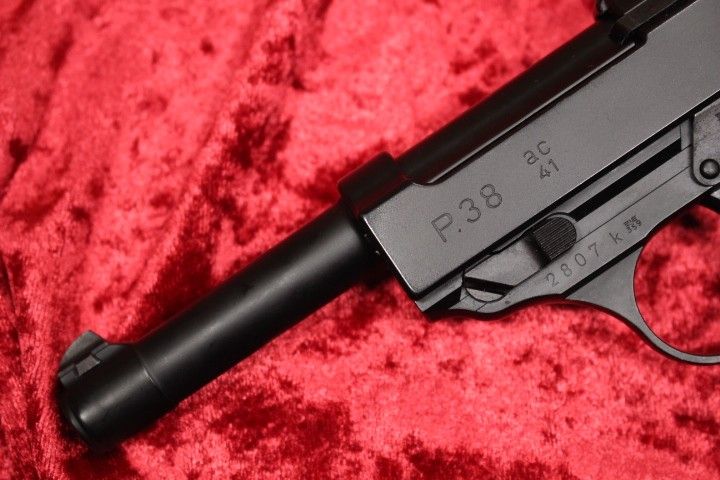 マルゼン ワルサー P38 ac41 BK ブラックモデル GBB ガスブローバック