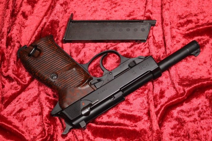 マルゼン ワルサー P38 ac41 BK ブラックモデル GBB ガスブローバック