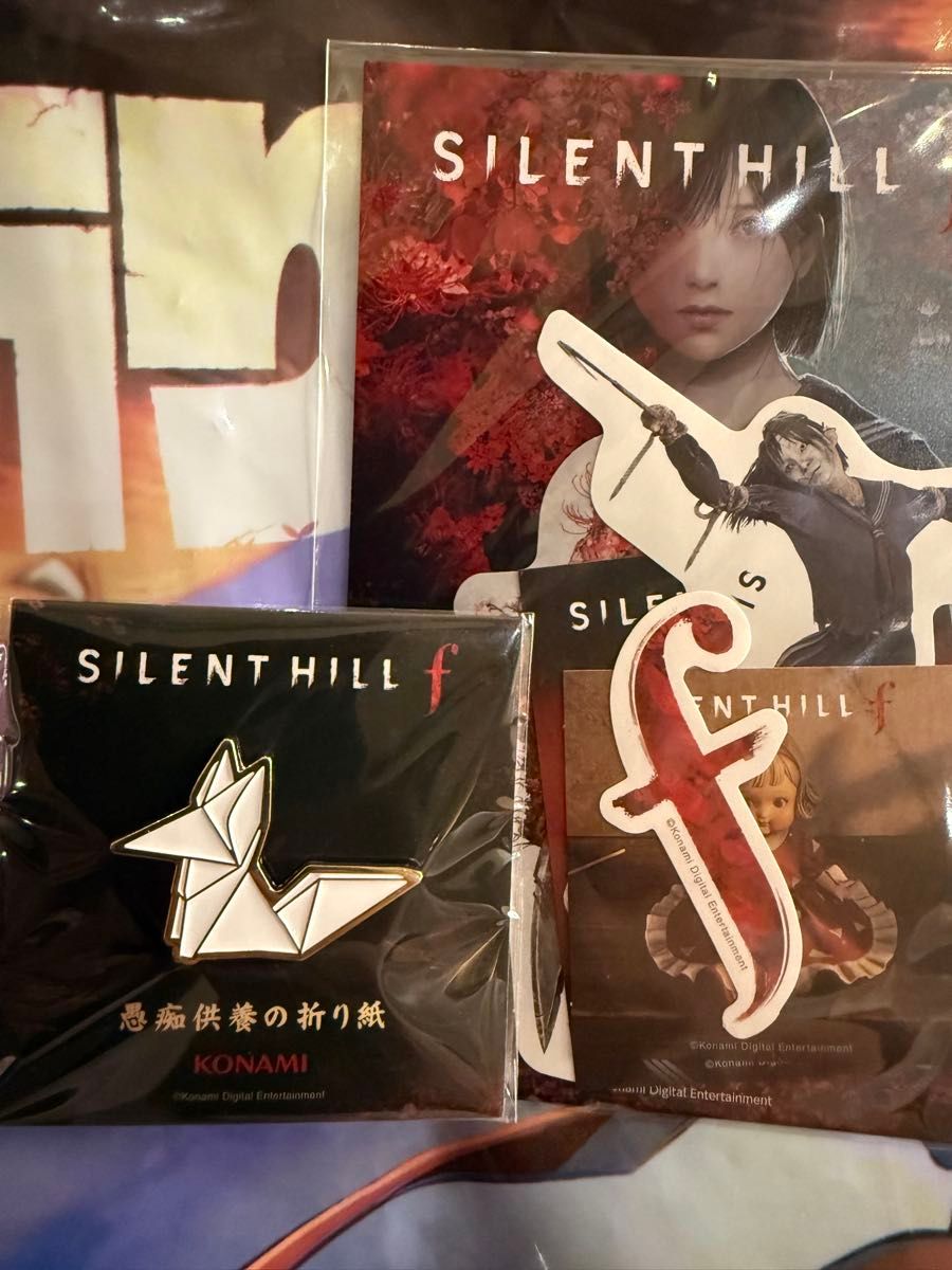 TGS2025 東京ゲームショウ サイレントヒル f ピンバッジ 折り紙｜Yahoo