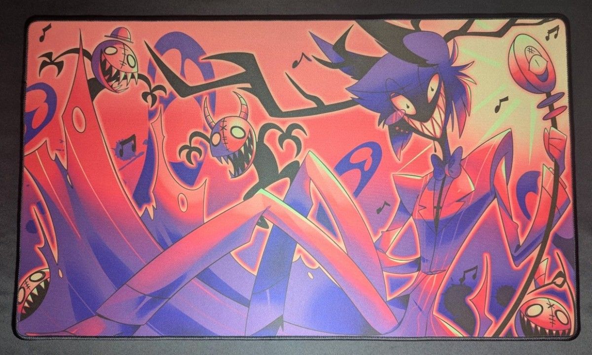 アラスター プレイマット Twisted Demon Alastor Hazbin Hotel