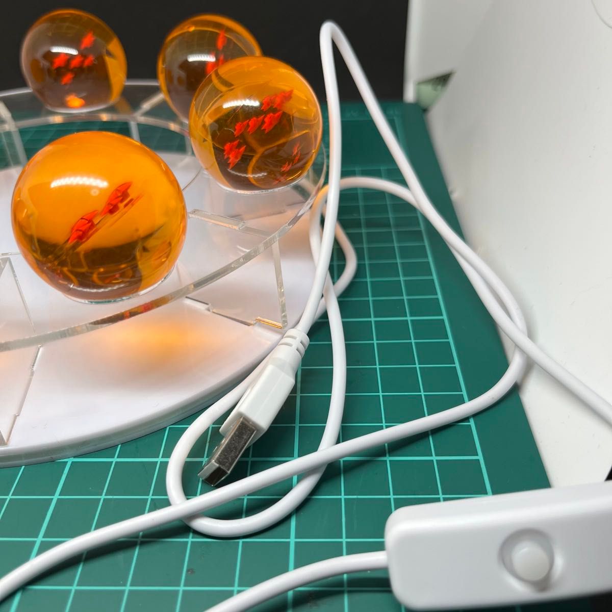 ドラゴンボール 神龍 シェンロン フィギュア LEDライトアップ台座付き