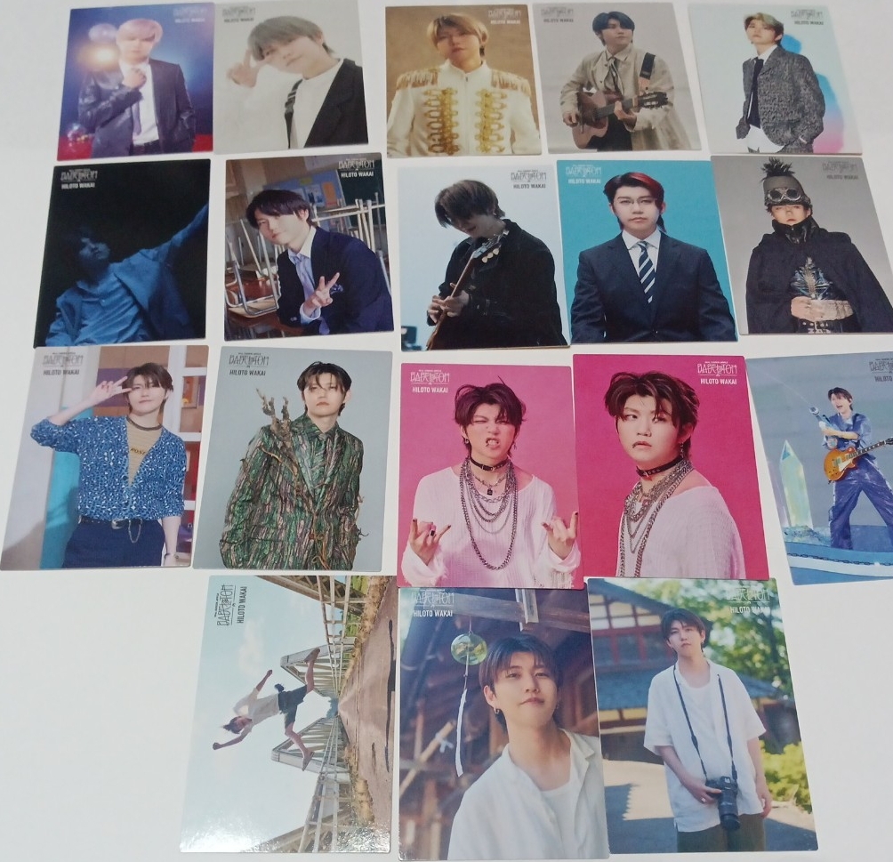 送料無料 若井滉斗 フォトカード 18枚 Mrs GREEN APPLE ミセスグリーン