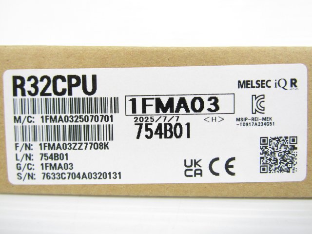 Yahoo!オークション - 2025年製 新品 三菱 R32CPU シーケンサ MELSEC i