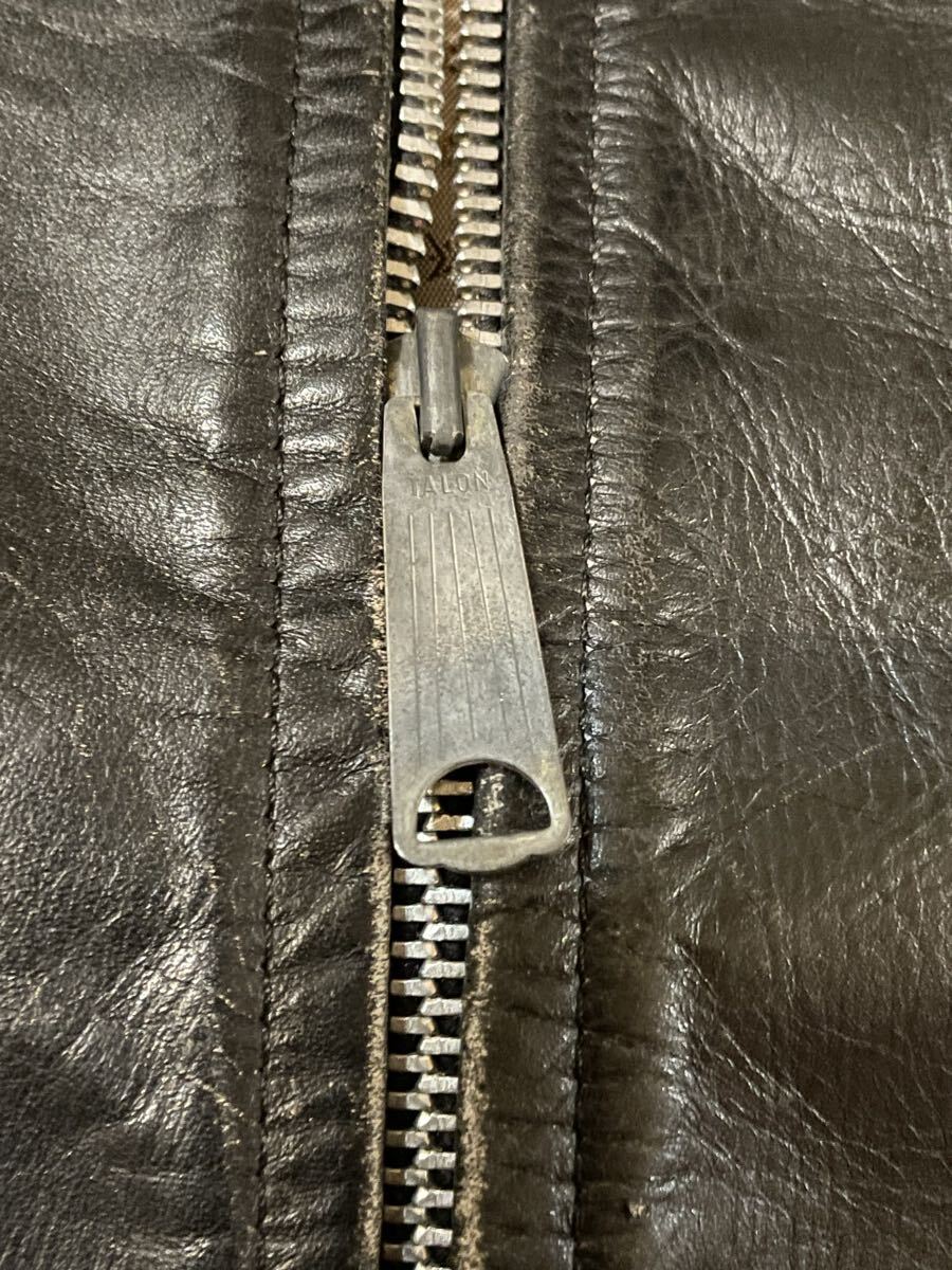 希少 60s『BECK』VINTAGEモデル666シングルレザーライダースジャケット