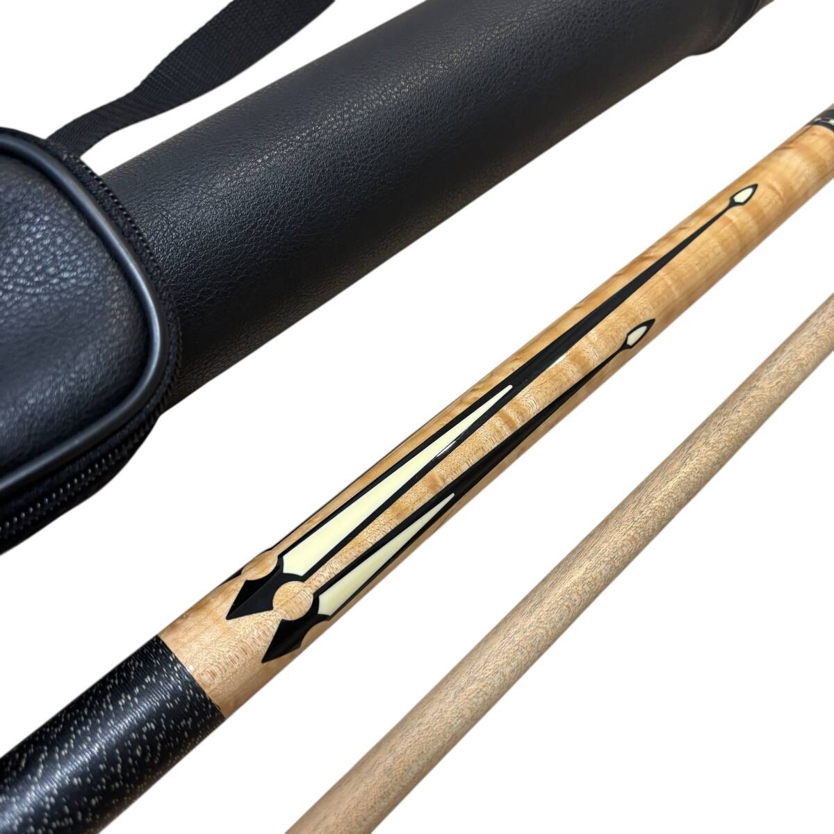 ルカシー ビリヤードキュー（美品） Lucasi + Adam社ハードケース付