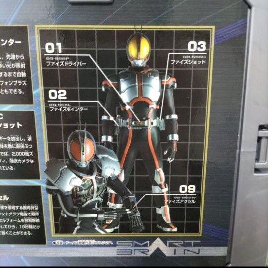 トイザらス限定 仮面ライダー555 DXファイズギアボックスSMARTBRAIN