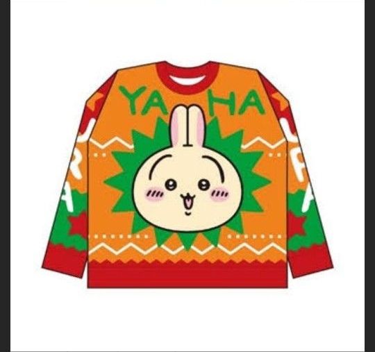 ちいかわ セブンイレブンコラボオリジナルセーター 【うさぎ】｜Yahoo