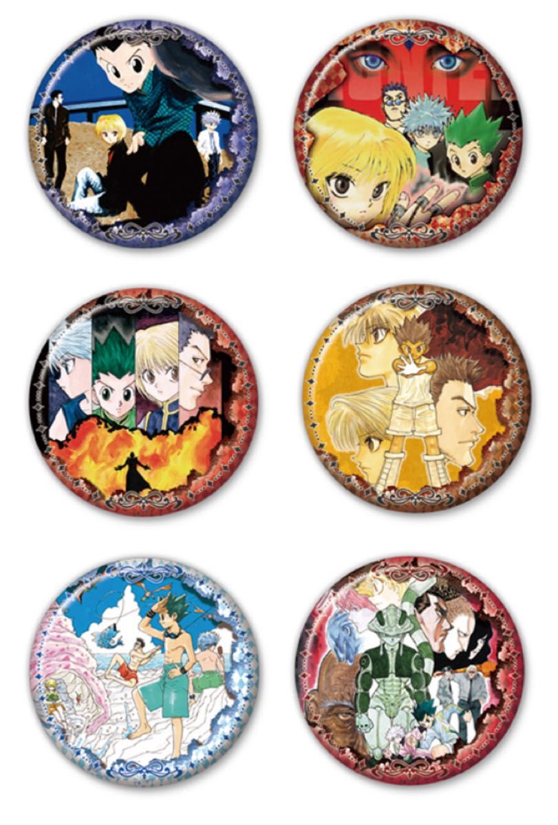 新品未開封 ハンター× ハンター コレクション缶バッジ 全18種 全種