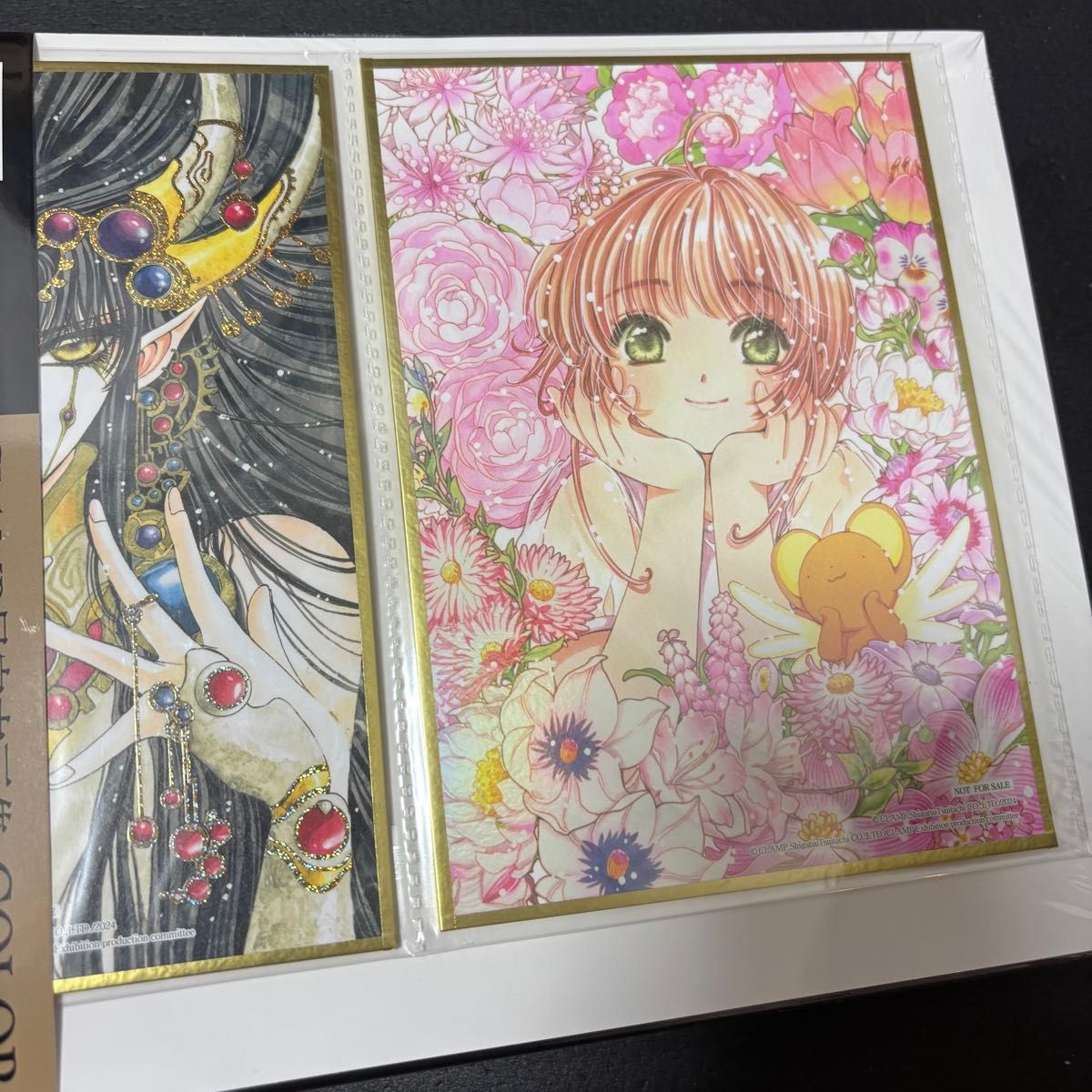 CLAMP展 公式画集 原画集 COLOR 白 黒 中国限定 中国版 特典付セット