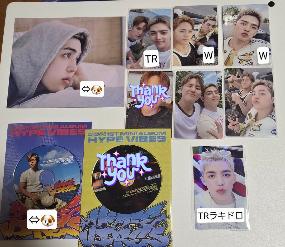 C×M ギュチョル HYPE VIBES トレカ エスクプス ミンギュ｜Yahoo!フリマ