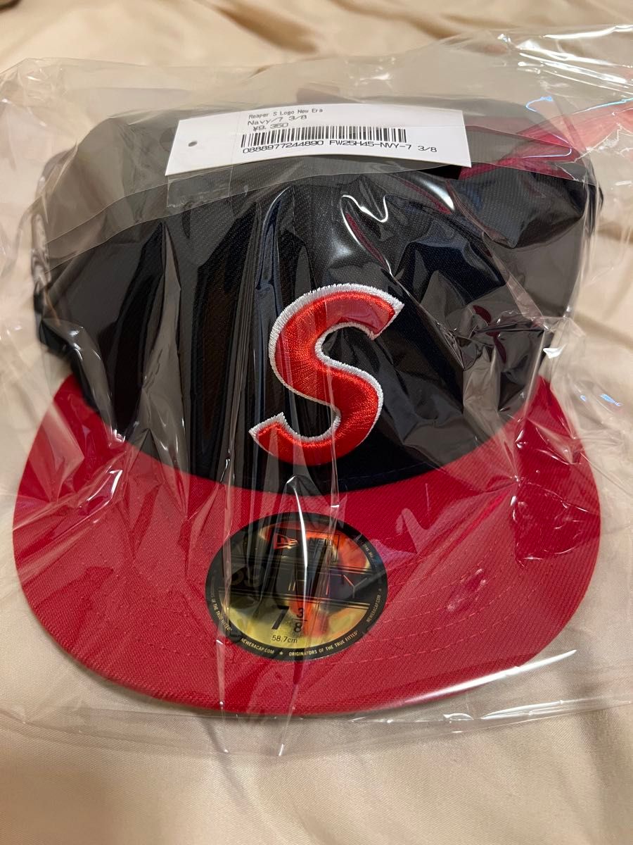 Supreme Reaper S Logo New Era ネイビー レッド 7 3/8｜Yahoo!フリマ