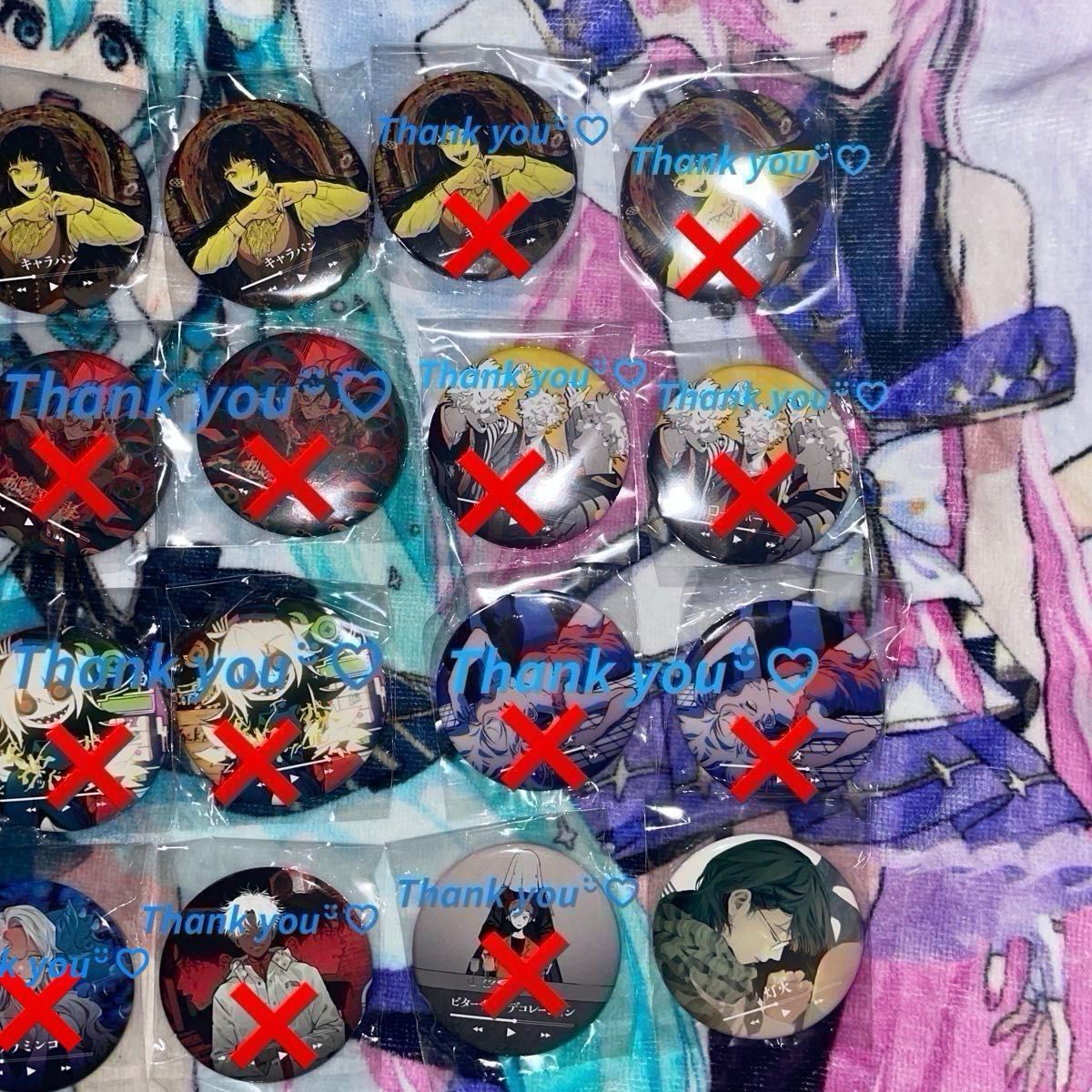 syudou 缶バッジ セット シークレット ガチャ 単品売OK｜Yahoo!フリマ