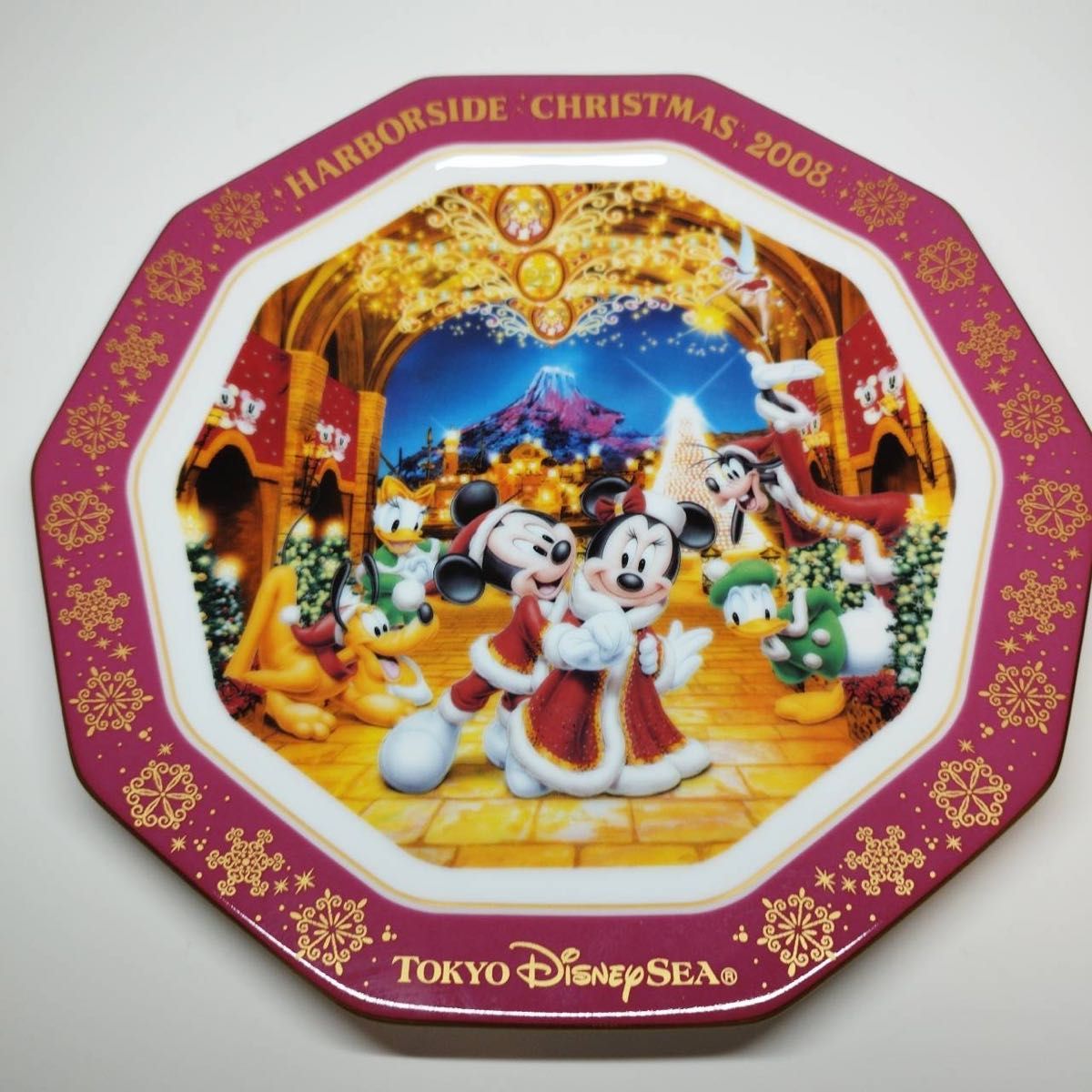 東京ディズニーシー 2008年 クリスマスプレート ディズニーリゾート25