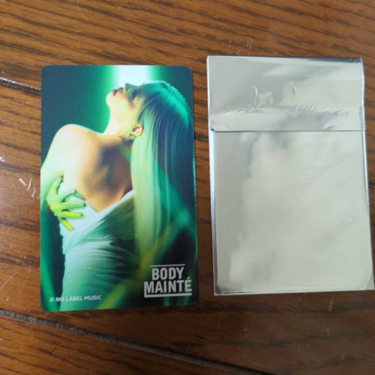 非売品【シークレット】最新作ボディメンテ × HANAコラボトレカ ちゃん