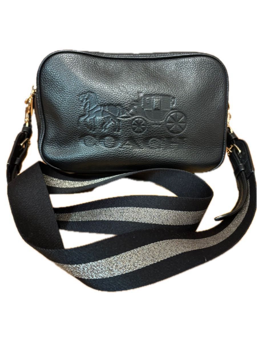 COACH バッグ(ショルダーバッグ) F75818 ブラック ホース アンド