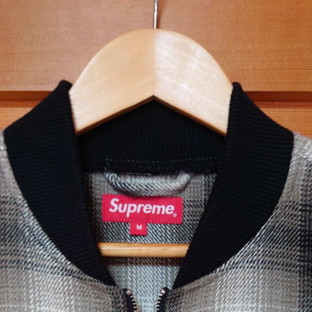 Supreme Shadow Plaid Bomber 16SSシュプリーム ボンバー ジャケット