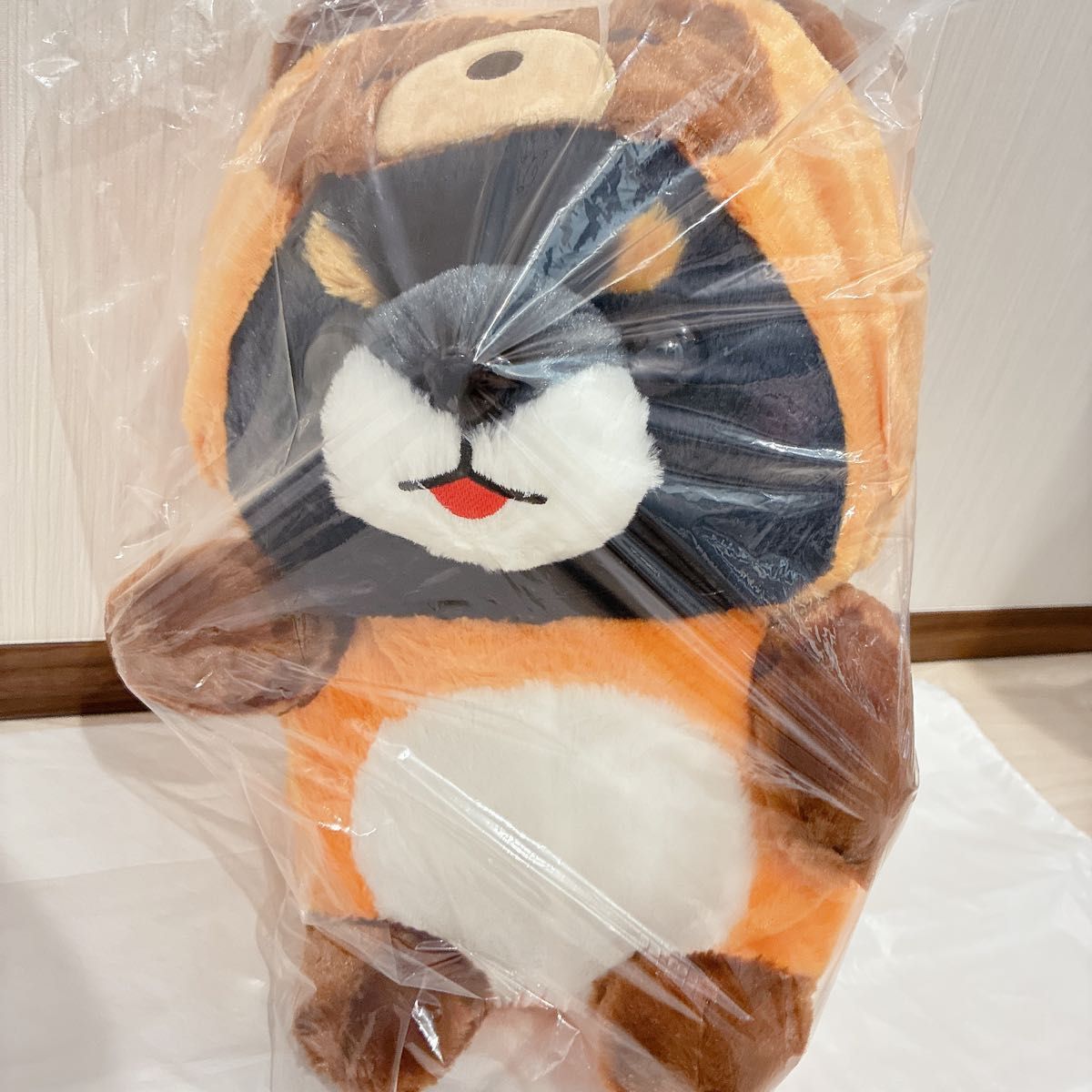 新品未使用】豆しば三兄弟 ぬいぐるみ ぽてぐるみタヌキ 豆ジロー 1個