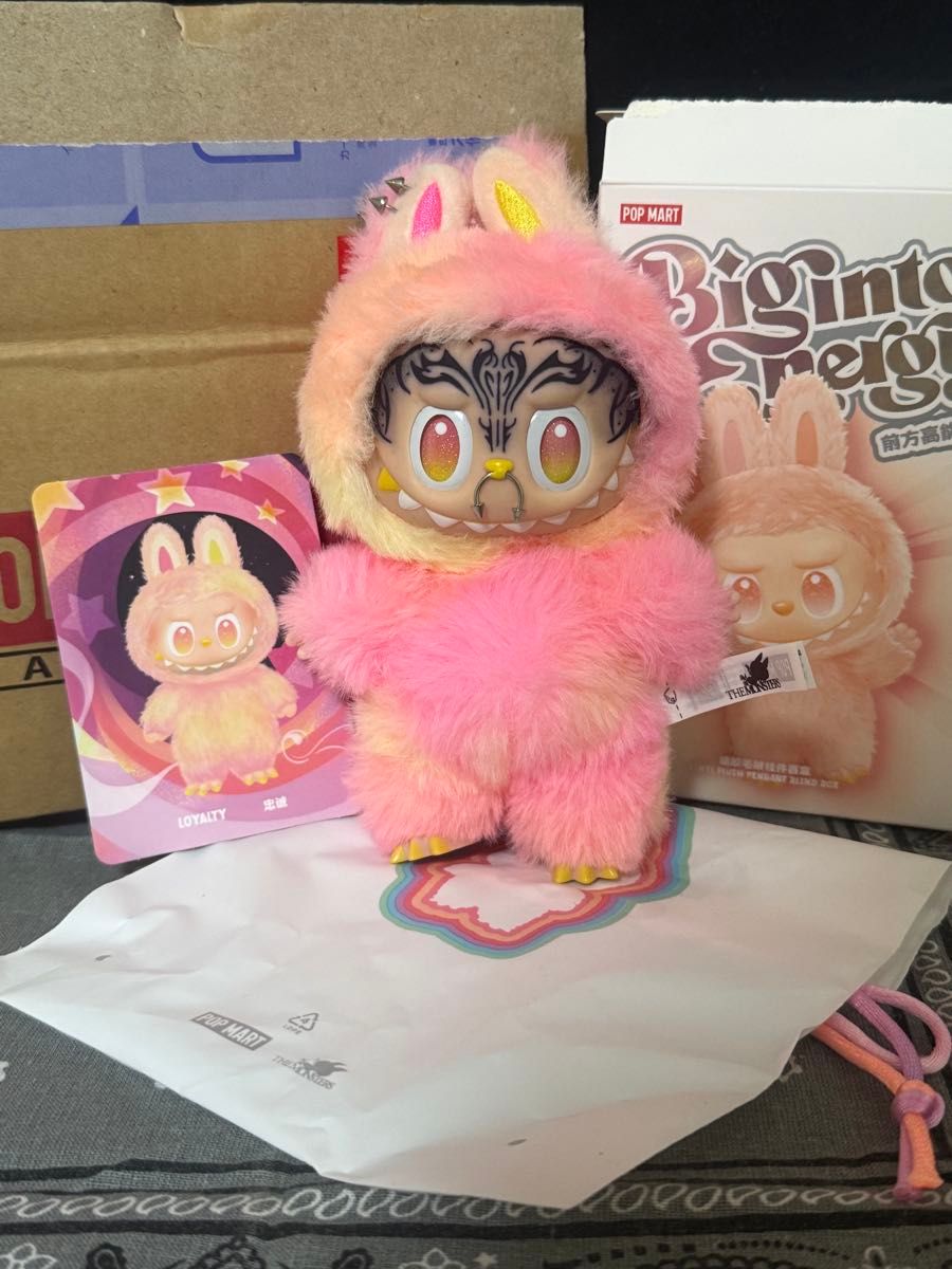 Labubu -ラブブ- 正規品 タトゥー＆ピアス加工(カスタム)｜Yahoo