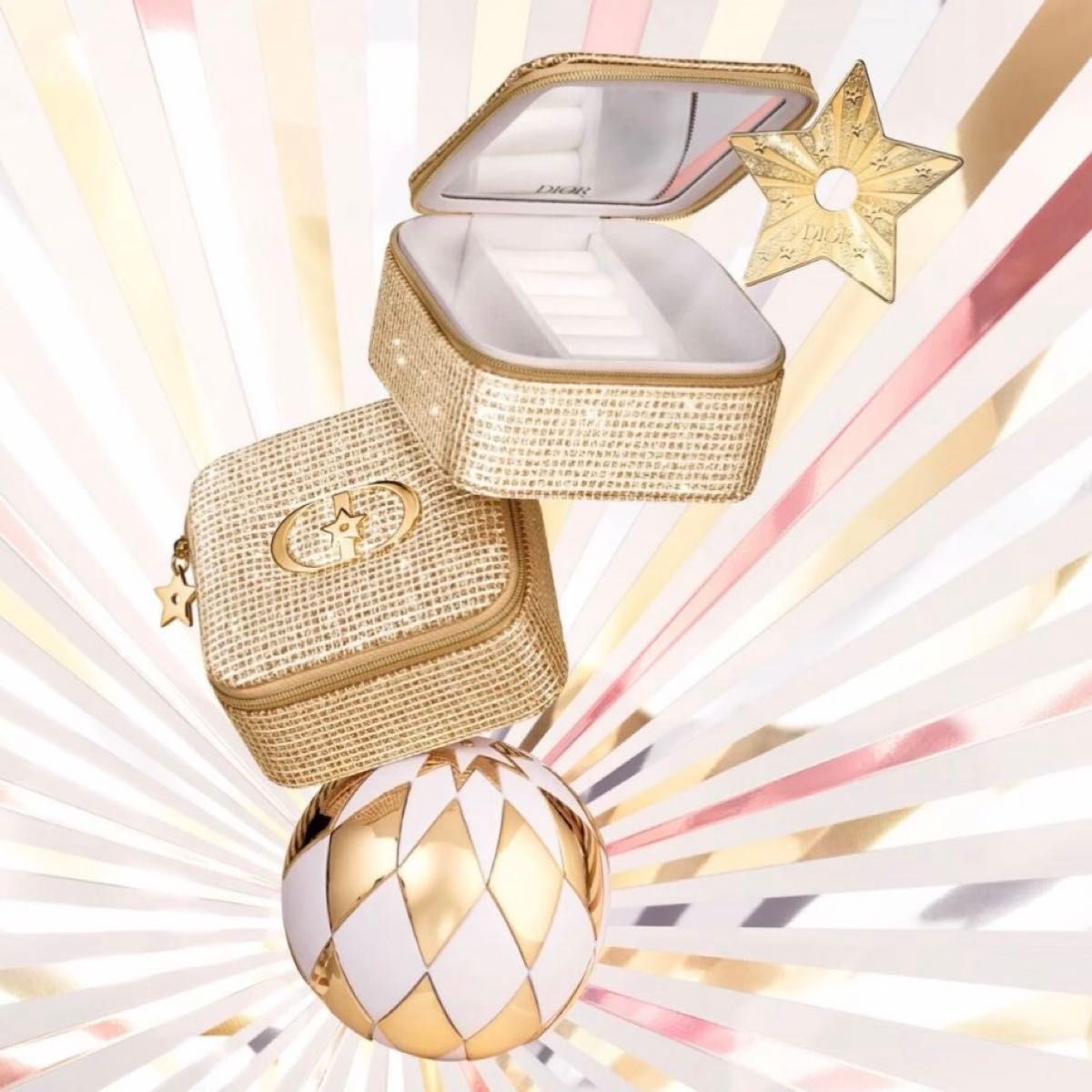 数量限定 dior ディオール 2025 ホリデーオリジナル アクセサリー