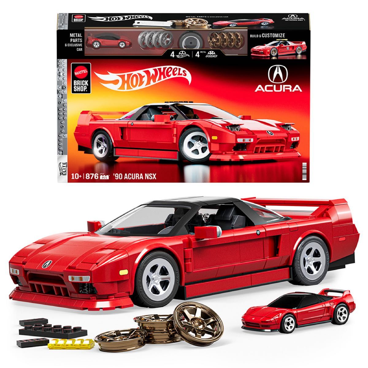 ドンキ限定】ブリックショップ ホットウィール '90 アキュラ NSX