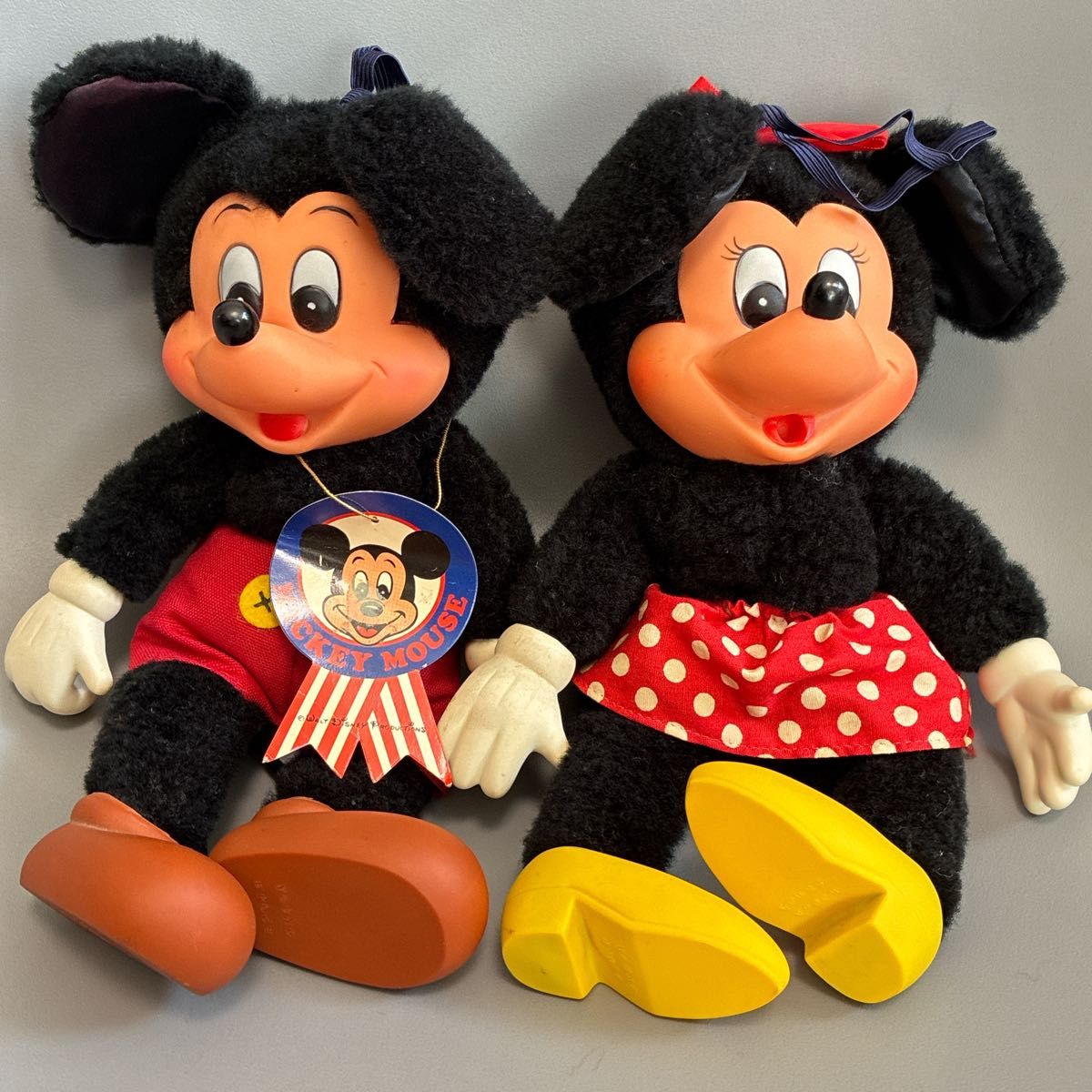 ヴィンテージ ミッキーマウス＆ミニーマウス ヤングエポック タグ付き