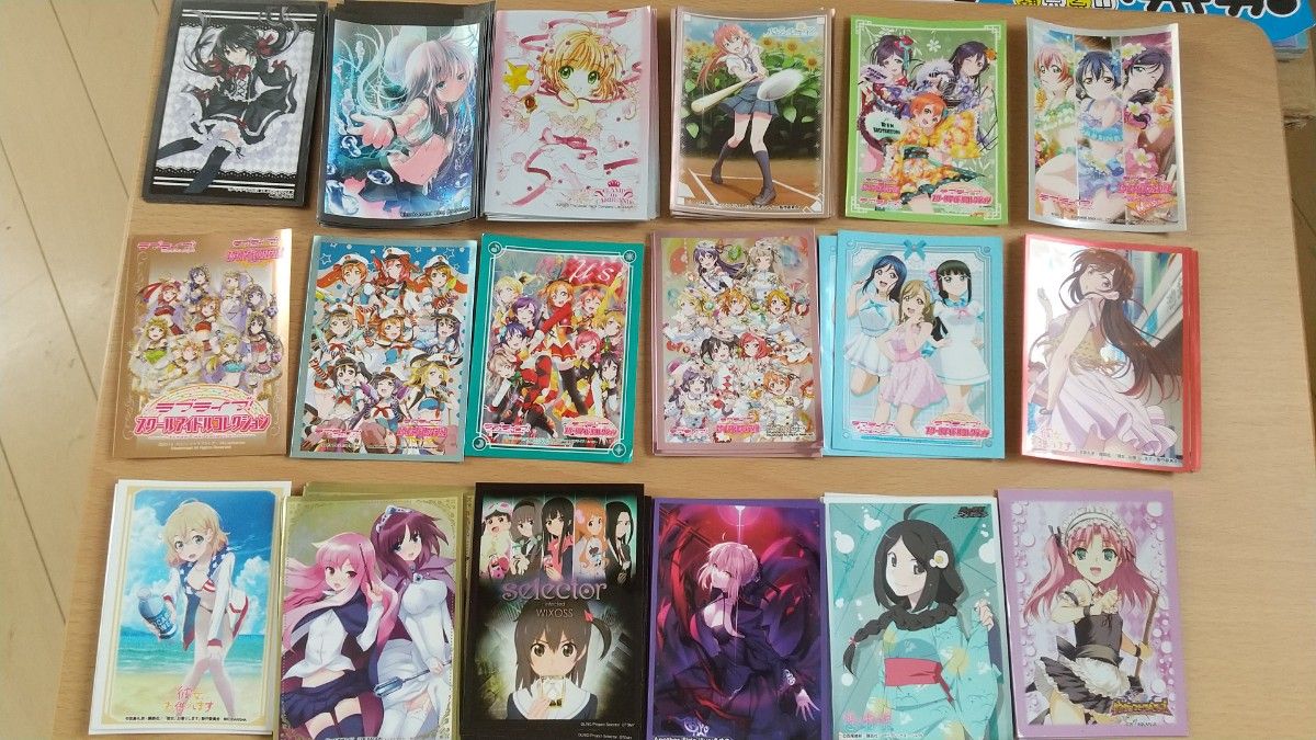 トレカ スリーブ 大量 まとめて 処分 女の子キャラのみ トレーディング