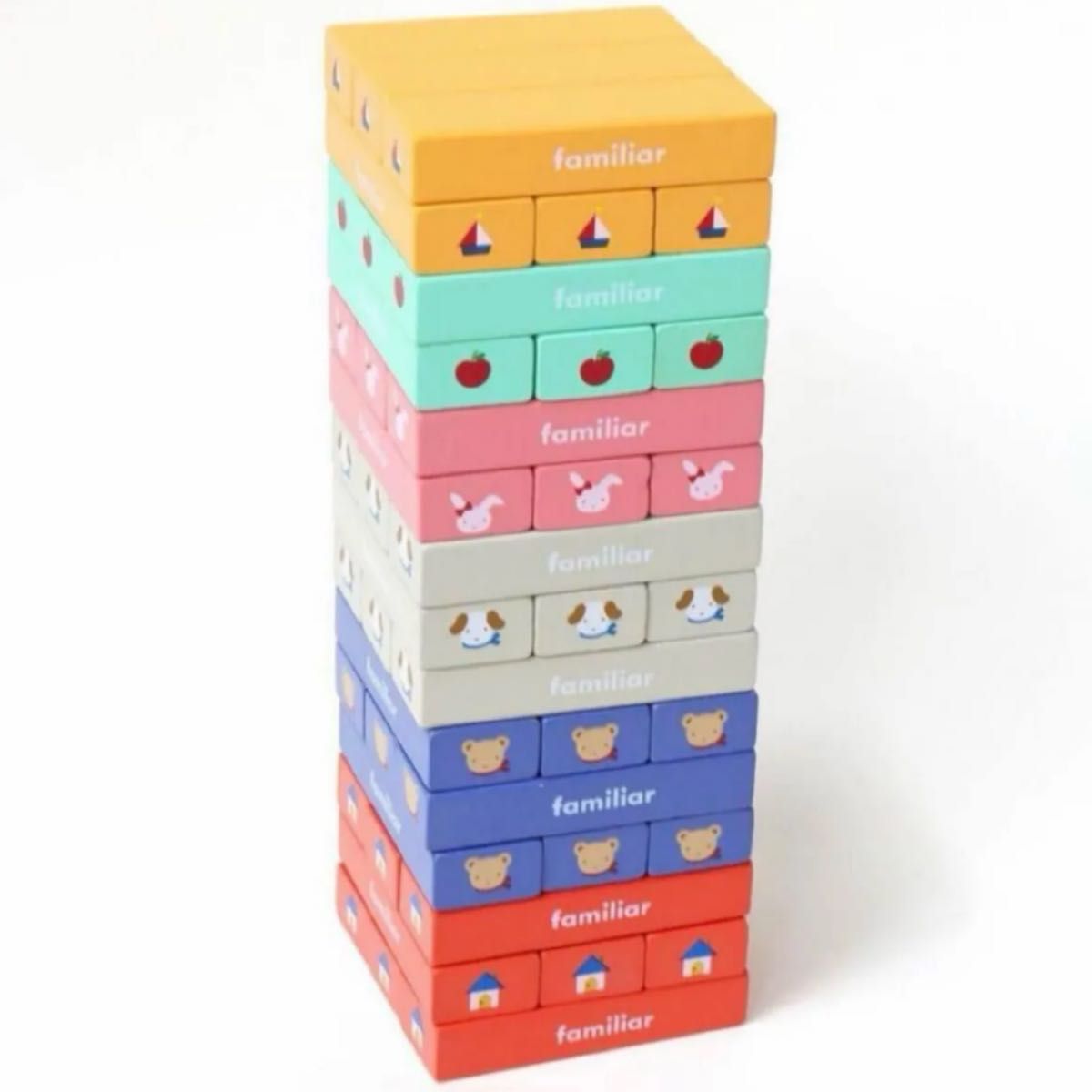 新品 ファミリア familiar バランスゲーム ジェンガ ノベルティ 非売品