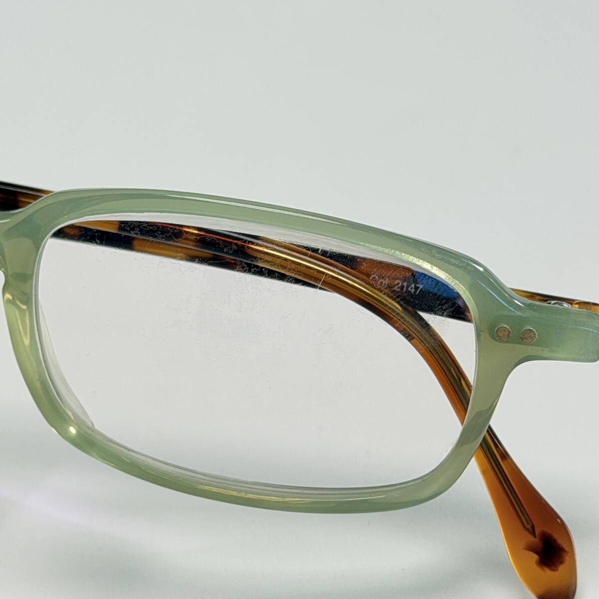 MIKLI per MIKLI レクタングル スクエア 眼鏡フレーム メガネ