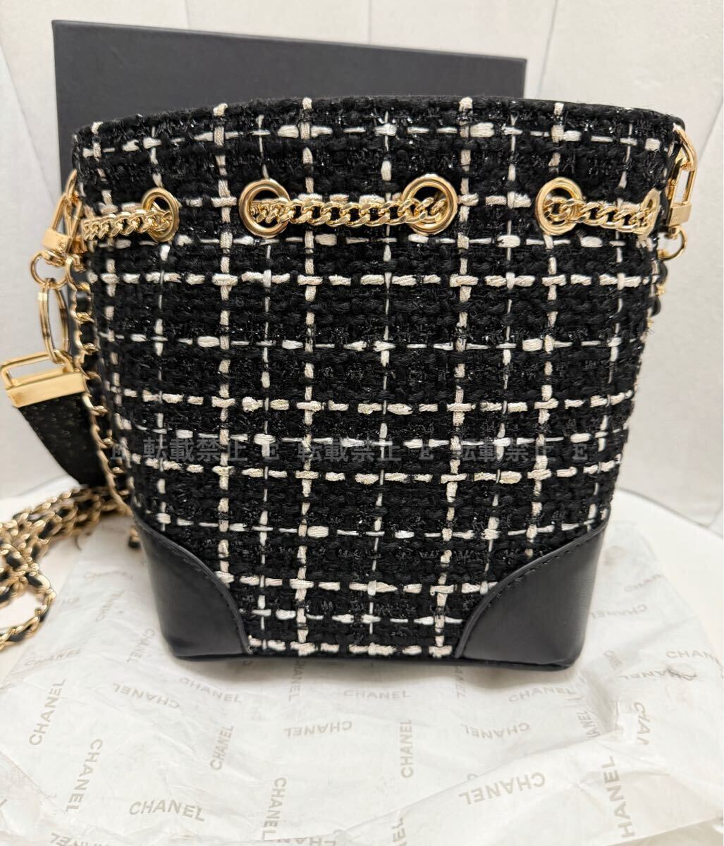 未使用 CHANEL クリスマス VIPギフト ノベルティ 巾着 ショルダー