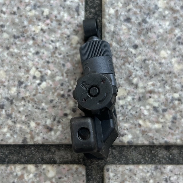 米軍 KAC 200-600 Meter Micro Flip-Up Rear Sight USMC リアサイト 検