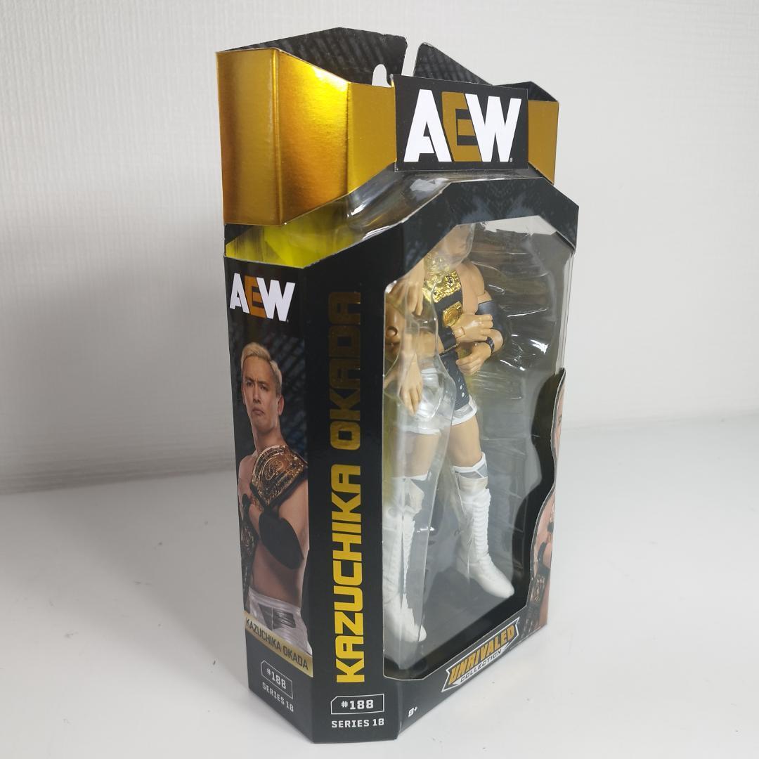 AEW オカダ・カズチカ フィギュア ムタ 海外 WWE 格闘技 新品 日本未
