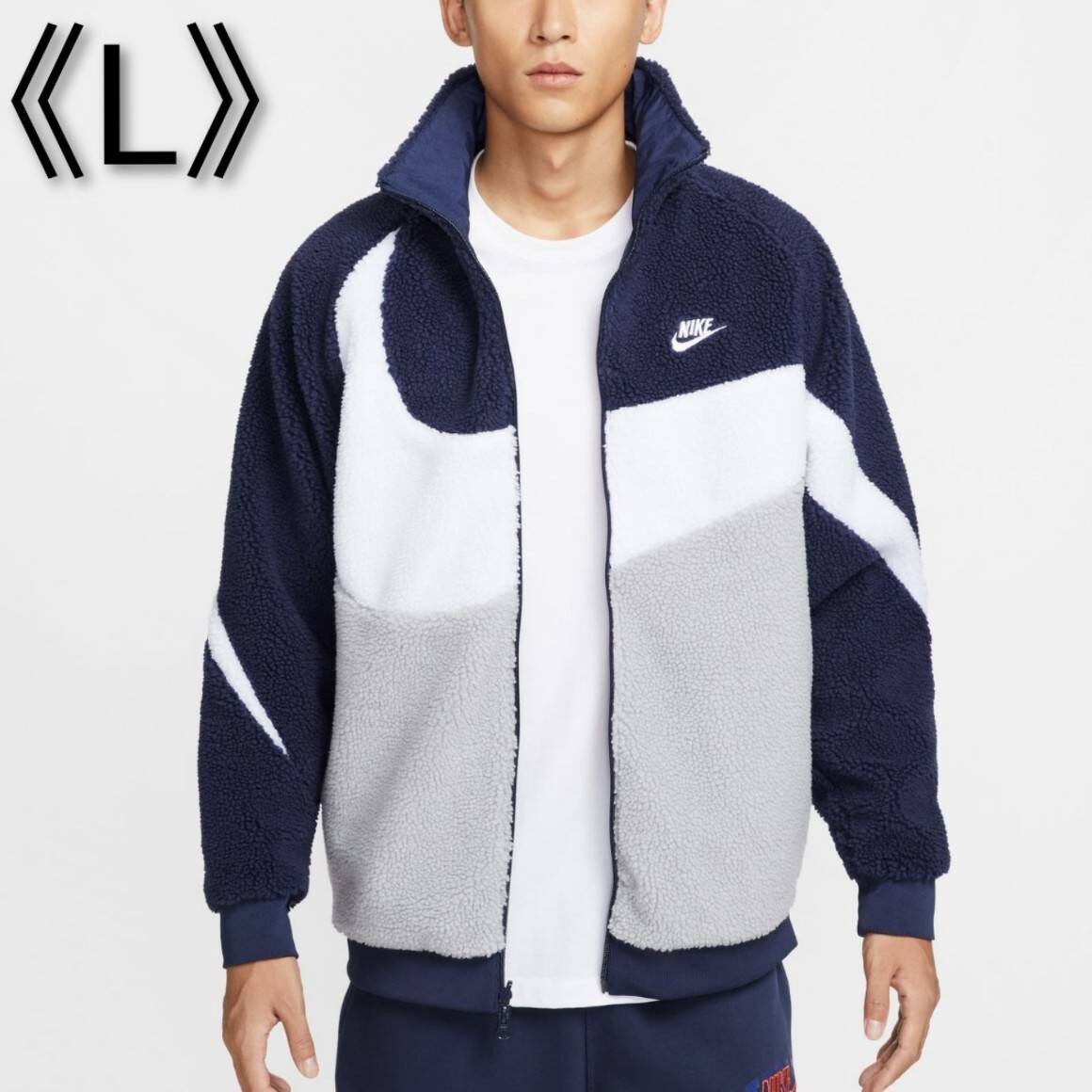 新品] NIKE ナイキ ボアジャケット リバーシブルジャケット フリース