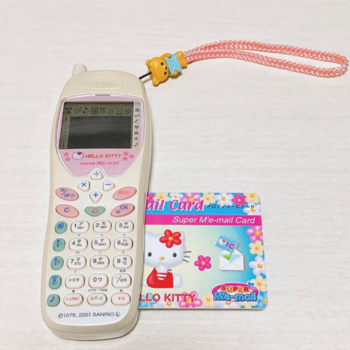 ハローキティの携帯 スーパーミメル SUPER M'e-mail 【当時品レア