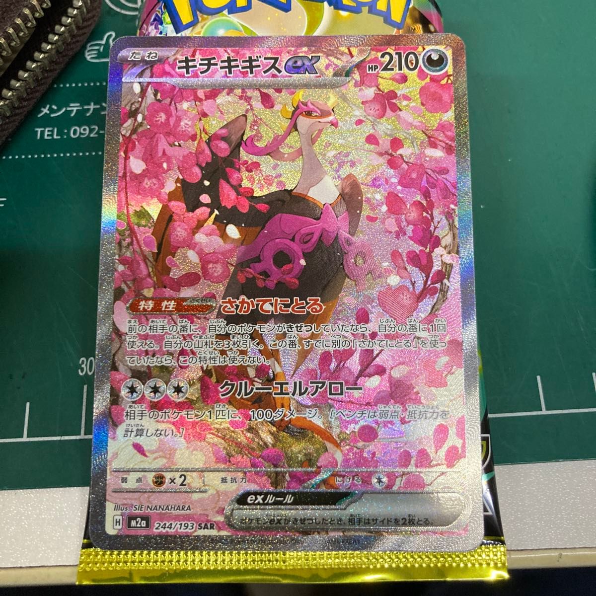 ポケモンカード キチキギスex SAR メガドリームex｜Yahoo!フリマ（旧